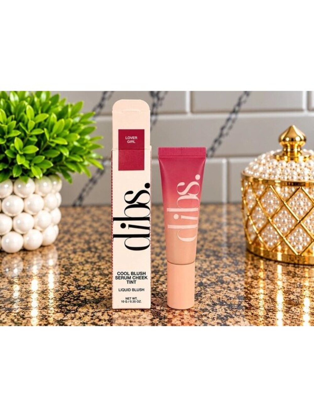 DIBS Cool Blush Serum Cheek Tint Lover Girl NEW